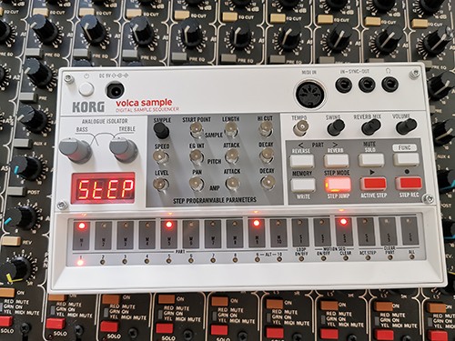 Korg Volca Sample Kick Pattern